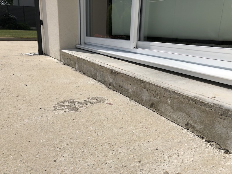 Pose de terrasse sur dalle à Orvault