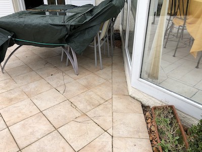 dalles de grès cérame à Sautron