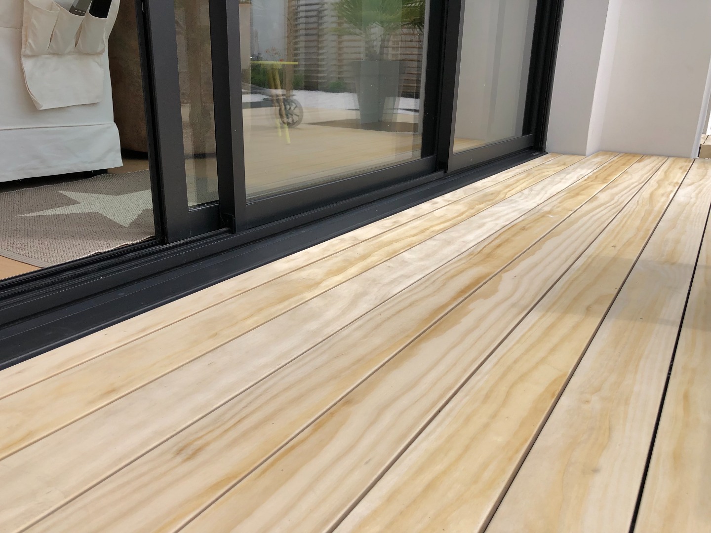 Terrasse sur jardin à Noirmoutier