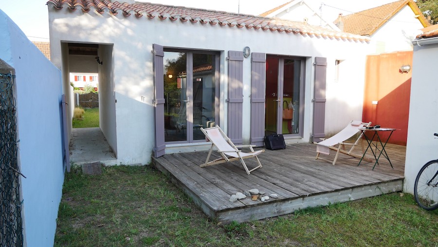 Pose terrasse à Noirmoutiers