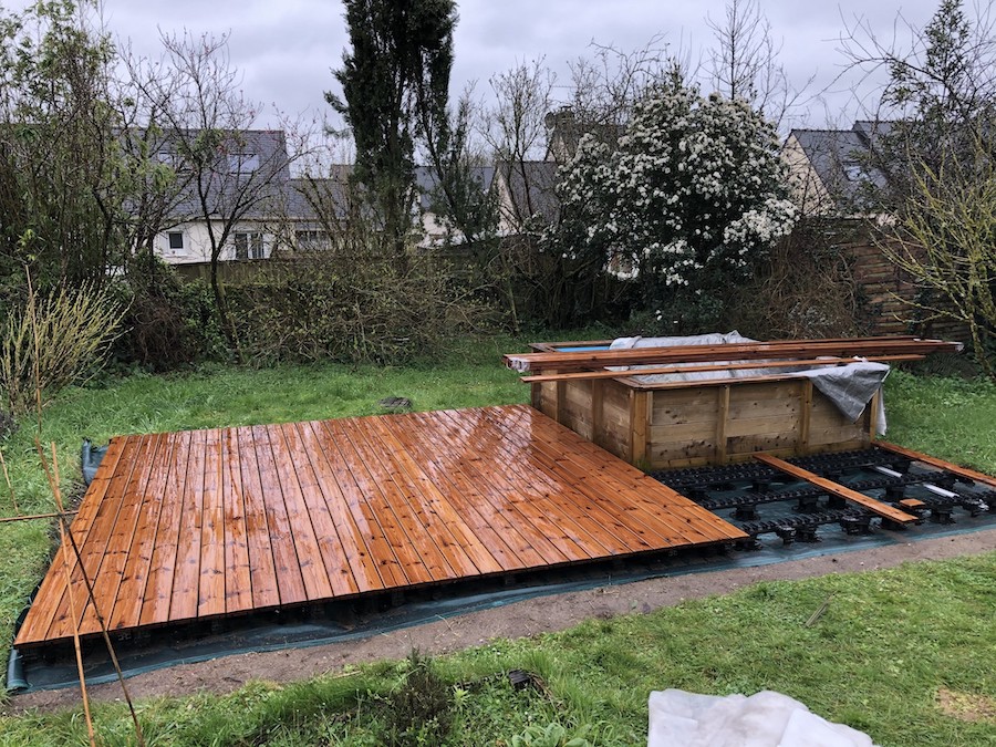Terrasse sur sol stable à Couéron