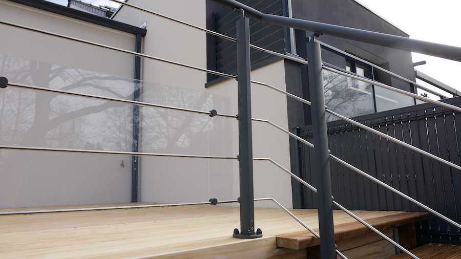 Terrasse en bois sur Poteaux à Vigneux de Bretagne