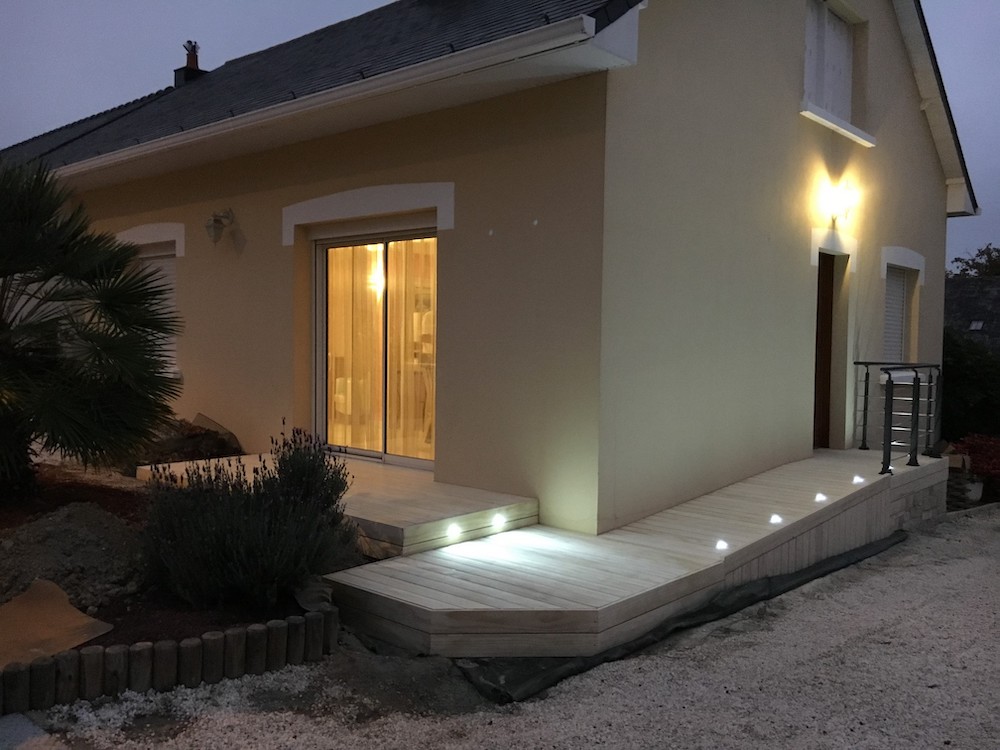 Pose de terrasse et de pergolas