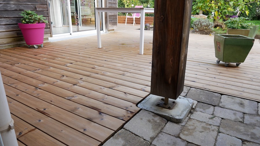 Terrasse au sol à La Chapelle sur Erdre