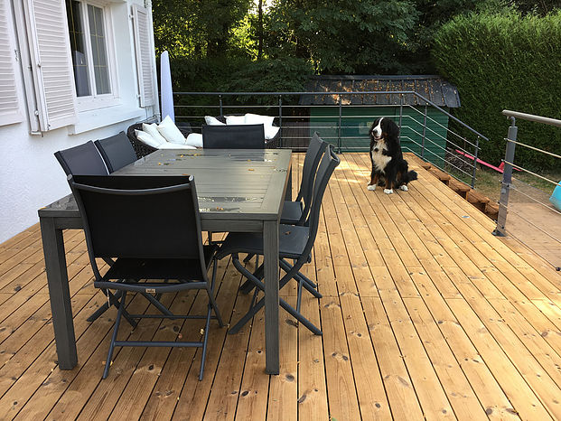 Installateur de terrasse sur plot vers Pornic