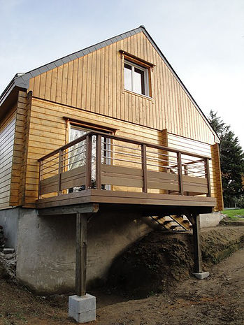 Pose de terrasse près de l'Île de Noirmoutier