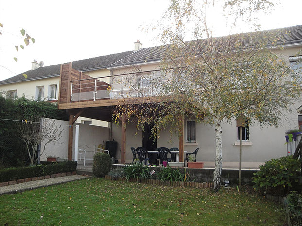 Pose d'une extension de maison à Nantes