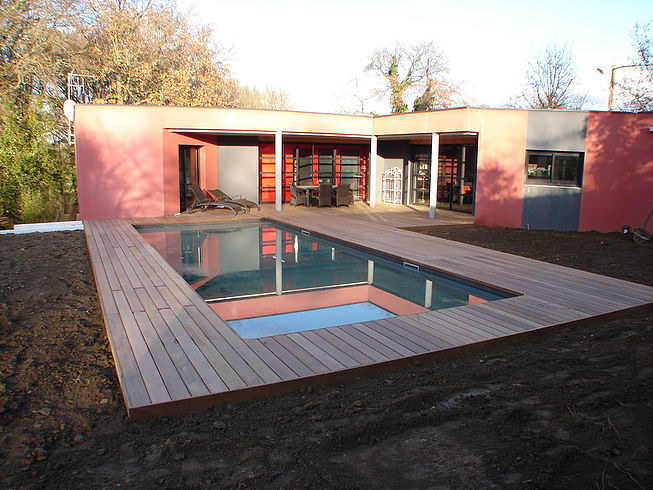 Terrasses tour de piscine proche de Nantes